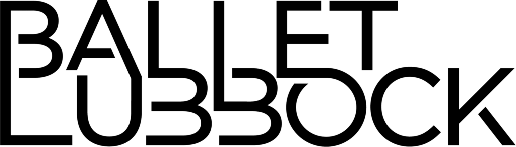Ballet Lubbock Logo - Black